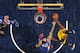 INDIANAPOLIS, IN - NOVEMBER 7: Victor Oladipo #4 of the Indiana Pacers shoots the ball against the Philadelphia 76erson November 7, 2018 at Bankers Life Fieldhouse in Indianapolis, Indiana. NOTE TO USER: User expressly acknowledges and agrees that, by dow