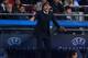 BARCELONA, SPAIN - MARCH 14: Manager of Antonio Conte, Chelsea reacts during the UEFA Champions League Tour of 16 Second Leg match between Camp Nou, FC Barcelona and Chelsea FC on March 14, 2018 in Barcelona, Spain. (Photo by Manuel Queimadelos Alons