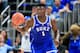 INDIANAPOLIS, IN - NOVEMBER 06: Zion Williamson #1 of the Duke Blue Devils dribbles the ball against the kentucky Wildcats during the State Farm Champions Classic at Bankers Life Fieldhouse on November 6, 2018 in Indianapolis, Indiana. (Photo by Andy Ly