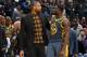 LOS ANGELES, CA - NOVEMBER 12: DeMarcus Cousins #0 and Draymond Green #23 of the Golden State Warriors talk during the game against the LA Clippers on November 12, 2018 at STAPLES Center in Los Angeles, California. NOTE TO USER: User expressly acknowledge