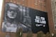 The Sherwin-Williams building that was once partially covered by a large mural of LeBron James has now adopted a wall covering that features a carving from the nearby Hope Memorial Bridge.