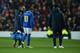 Brazil's striker Neymar leaves the pitch injured during the international friendly football match between Brazil and Cameroon at Stadium MK in Milton Keynes, central England, on November 20, 2018. (Photo by Glyn KIRK / AFP) (Photo credit should rea