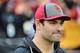 PASADENA, CA - JANUARY 02: Quarterback Mark Sanchez #6 of the Dallas Cowboys attends the 2017 Rose Bowl Game presented by Northwestern Mutual between the USC Trojans and the Penn State Nittany Lions at the Rose Bowl on January 2, 2017 in Pasadena, Califo