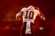 NEW ORLEANS, LA - OCTOBER 08: Tre'Quan Smith #10 of the New Orleans Saints runs out on to the field before a game against the Washington Redskins during at the Mercedes-Benz Superdome on October 8, 2018 in New Orleans, Louisiana. (Photo by Sean Gardner/
