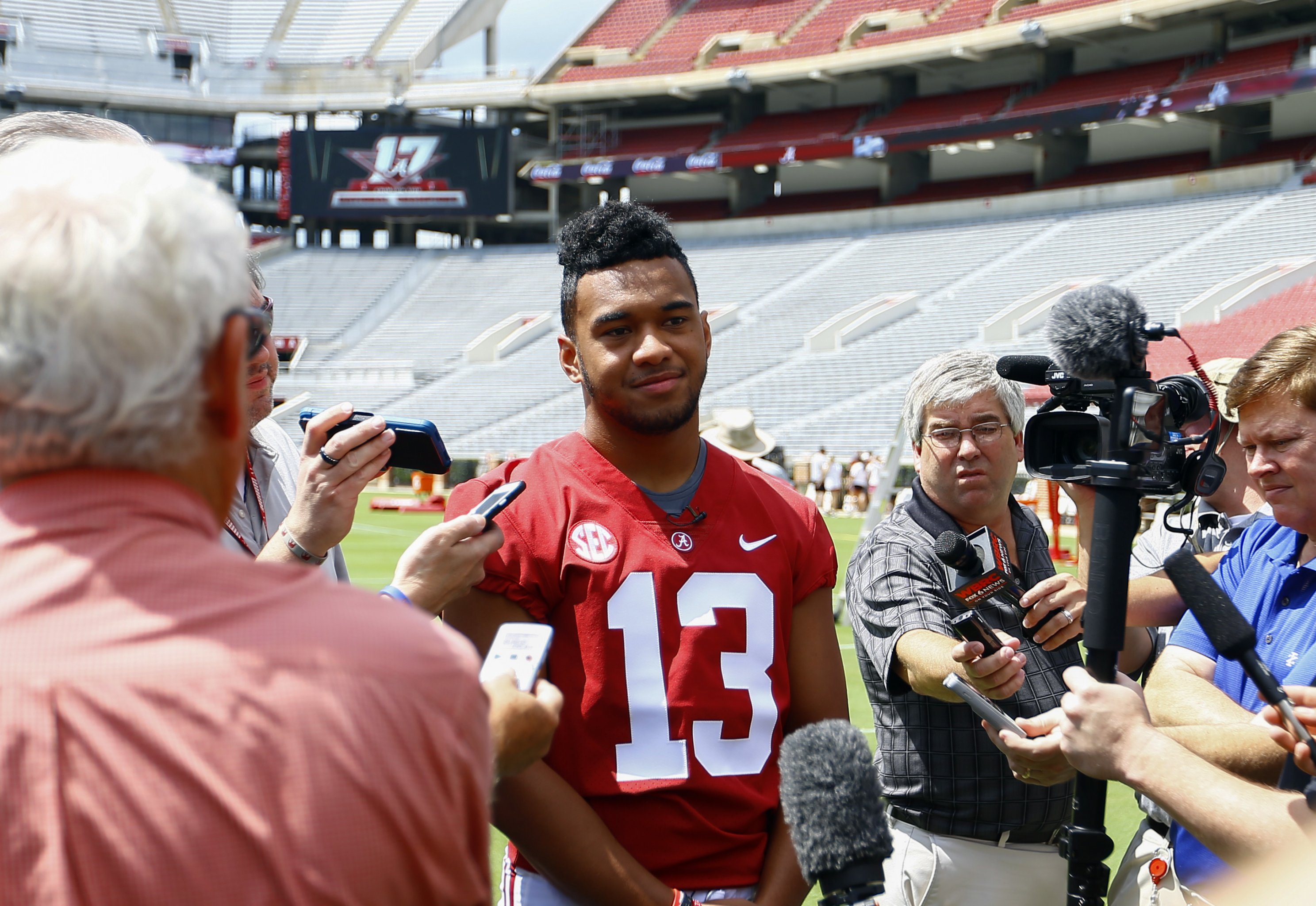 TUA Tagovailoa #13 High School Football Jersey Saint Louis