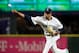 SEATTLE, WA - SEPTEMBER 03: Edwin Diaz #39 of the Seattle Mariners throws in the ninth inning against the Baltimore Orioles at Safeco Field on September 3, 2018 in Seattle, Washington. Diaz secured his 52nd save in a 2-1 win over the Baltimore Orioles. (