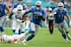 MIAMI, FL - OCTOBER 21: LeGarrette Blount #29 of the Detroit Lions in action against the Miami Dolphins at Hard Rock Stadium on October 21, 2018 in Miami, Florida. (Photo by Michael Reaves/Getty Images)