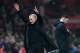MANCHESTER, ENGLAND - DECEMBER 05: Jose Mourinho, Manager of Manchester United reacts during the Premier League match between Manchester United and Arsenal FC at Old Trafford on December 5, 2018 in Manchester, United Kingdom. (Photo by Michael Regan/Get