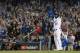 LOS ANGELES, CA - OCTOBER 27: Yasiel Puig #66 of the Los Angeles Dodgers tosses his bat aside and celebrates as his hit goes for a three-run home run to left field in the sixth inning of Game Four of the 2018 World Series against pitcher Eduardo Rodrigue