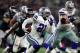ARLINGTON, TEXAS - DECEMBER 09: Ezekiel Elliott #21 of the Dallas Cowboys runs the ball against the Philadelphia Eagles at AT&T Stadium on December 09, 2018 in Arlington, Texas. (Photo by Ronald Martinez/Getty Images)
