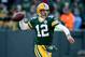 GREEN BAY, WISCONSIN - DECEMBER 09: Aaron Rodgers #12 of the Green Bay Packers throws a pass in the second quarter against the Atlanta Falcons at Lambeau Field on December 09, 2018 in Green Bay, Wisconsin. (Photo by Dylan Buell/Getty Images)