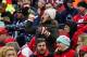 PISCATAWAY, NJ - NOVEMBER 17: A Rutgers Scarlet Knights fan yells during the first quarter at HighPoint.com Stadium on November 17, 2018 in Piscataway, New Jersey. Penn State won 20-7. (Photo by Corey Perrine/Getty Images)
