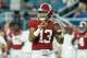 MIAMI, FL - DECEMBER 29: Tua Tagovailoa #13 of the Alabama Crimson Tide looks to pass against the Oklahoma Sooners during the College Football Playoff Semifinal at the Capital One Orange Bowl at Hard Rock Stadium on December 29, 2018 in Miami, Florida.