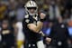 NEW ORLEANS, LOUISIANA - DECEMBER 23: Drew Brees #9 of the New Orleans Saints celebrates during the first half against the Pittsburg Steelers at the Mercedes-Benz Superdome on December 23, 2018 in New Orleans, Louisiana. (Photo by Chris Graythen/Getty Ima