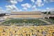 MORGANTOWN, WV - SEPTEMBER 09: A general view of Milan Puskar Stadium during the game between the East Carolina Pirates and the West Virginia Mountaineers at Mountaineer Field on September 9, 2017 in Morgantown, West Virginia. (Photo by Joe Sargent/Getty