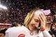 Trevor Lawrence in disbelief after crushing Alabama.