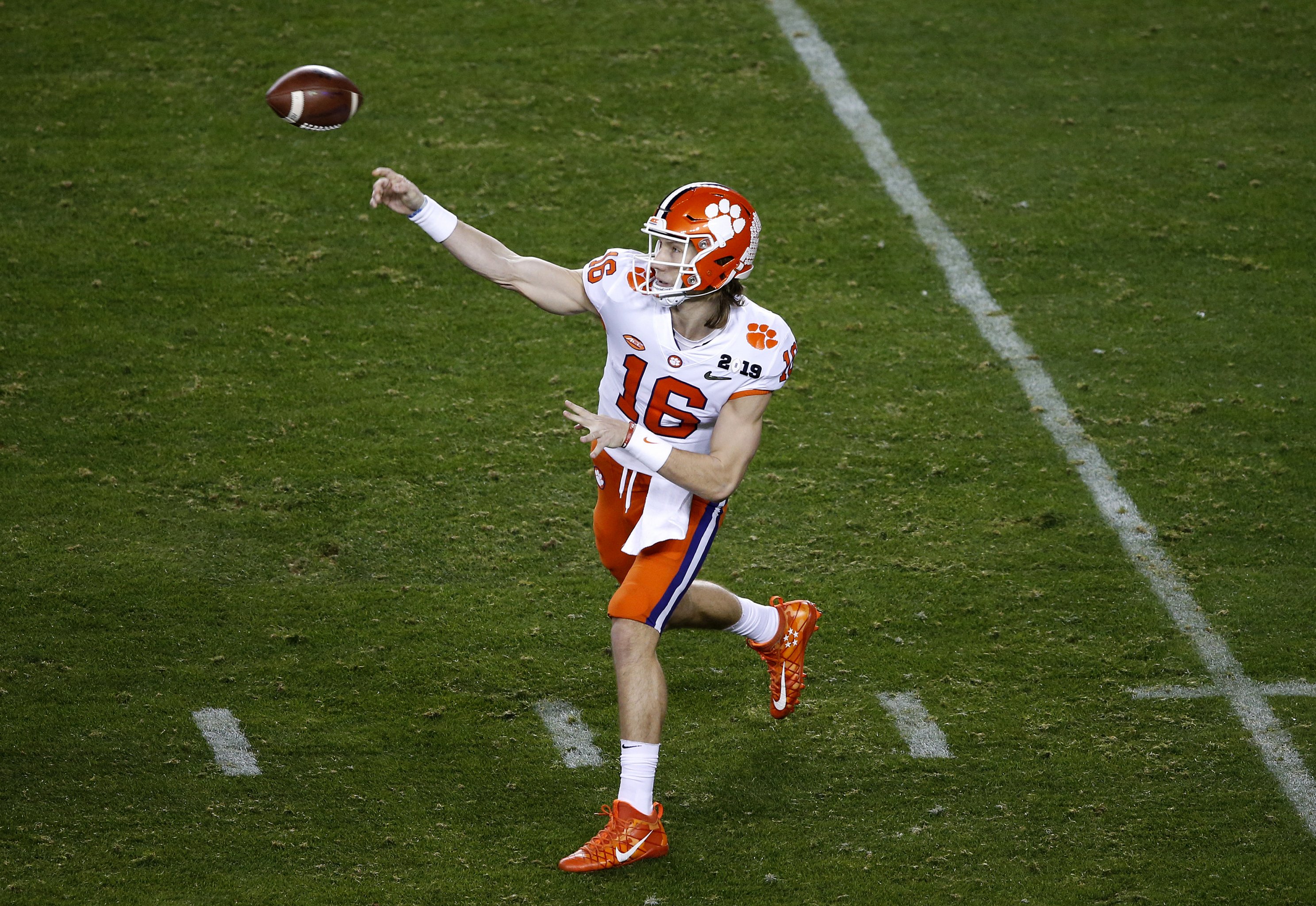 Clemson Football: Trevor Lawrence misses Hunter Renfrow