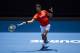 MELBOURNE, AUSTRALIA - JANUARY 10: Novak Djokovic of Serbia in action during a practice session ahead of the 2019 Australian Open at Melbourne Park on January 10, 2019 in Melbourne, Australia. (Photo by TPN/Getty Images)