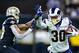 NEW ORLEANS, LA - NOVEMBER 4: Todd Gurley II #30 of the Los Angeles Rams runs the ball during a game against the New Orleans Saints at Mercedes-Benz Superdome on November 4, 2018 in New Orleans, Louisiana. The Saints defeated the Rams 45-35. (Photo by