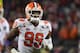 SANTA CLARA, CA - JANUARY 07: Clelin Ferrell #99 of the Clemson Tigers react against the Alabama Crimson Tide in the CFP National Championship presented by AT&T at Levi's Stadium on January 7, 2019 in Santa Clara, California. (Photo by Thearon W. Hender