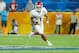 MIAMI, FL - DECEMBER 29: Kyler Murray #1 of the Oklahoma Sooners scrambles with the ball against the Alabama Crimson Tide during the College Football Playoff Semifinal at the Capital One Orange Bowl at Hard Rock Stadium on December 29, 2018 in Miami, Flo