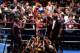 KUALA LUMPUR, MALAYSIA - JULY 15: Philippine's Manny Pacquiao celebrated after winning fight with Argentina's Lucas Matthysse during their World welterweight boxing championship title bout in Kuala Lumpur, Malaysia on July 15, 2018. (Photo by Mohd Samsul