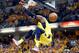 INDIANAPOLIS, IN - APRIL 27: Victor Oladipo #4 of the Indiana Pacers dunks the ball against the Cleveland Cavaliers in Game Six of the Eastern Conference Quarterfinals during the 2018 NBA Playoffs at Bankers Life Fieldhouse on April 27, 2018 in Indianap