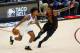 CLEVELAND, OH - JUNE 08: Nick Young #6 of the Golden State Warriors dribbles with the ball defended by JR Smith #5 of the Cleveland Cavaliers during Game Four of the 2018 NBA Finals at Quicken Loans Arena on June 8, 2018 in Cleveland, Ohio. NOTE TO USER: