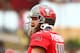TAMPA, FLORIDA - DECEMBER 09: Ryan Fitzpatrick #14 of the Tampa Bay Buccaneers looks on during warm-ups before a game against the New Orleans Saints at Raymond James Stadium on December 09, 2018 in Tampa, Florida. (Photo by Will Vragovic/Getty Images)