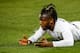 VITORIA GASTEIZ, SPAIN - JANUARY 5: Michy Batshuayi of Valencia CF during the La Liga Santander match between Deportivo Alaves v Valencia at the Estadio de Mendizorroza on January 5, 2019 in Vitoria Gasteiz Spain (Photo by David S. Bustamante/Soccrates/G