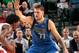 DALLAS, TX - OCTOBER 22: Luka Doncic #77 of the Dallas Mavericks plays defense against the Chicago Bulls during a game on October 22, 2018 at American Airlines Center in Dallas, Texas. NOTE TO USER: User expressly acknowledges and agrees that, by download