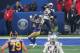 ATLANTA, GA - FEBRUARY 03: Stephon Gilmore #24 of the New England Patriots makes an interception in the fourth quarter during Super Bowl LIII against the Los Angeles Rams at Mercedes-Benz Stadium on February 3, 2019 in Atlanta, Georgia. (Photo by Elsa/G