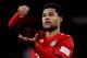MUNICH, GERMANY - FEBRUARY 9: Serge Gnabry of Bayern Munchen celebrates 3-1 during the German Bundesliga match between Bayern Munchen v Schalke 04 at the Allianz Arena on February 9, 2019 in Munich Germany (Photo by Rico Brouwer/Soccrates/Getty Images)