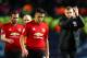 MANCHESTER, ENGLAND - FEBRUARY 12: Ole Gunnar Solskjaer, Manager of Manchester United applauds fans during the UEFA Champions League Round of 16 First Leg match between Manchester United and Paris Saint-Germain at Old Trafford on February 12, 2019 in Manc