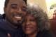 Dee Gordon and his grandmother, Gwendolyn Caitt