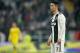 TURIN, ITALY - FEBRUARY 15: Cristiano Ronaldo of Juventus during the Italian Serie A match between Juventus v Frosinone at the Allianz Stadium on February 15, 2019 in Turin Italy (Photo by Peter Lous/Soccrates/Getty Images)