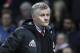 MANCHESTER, ENGLAND - FEBRUARY 12: Coach of Manchester United Ole Gunnar Solskjaer during the UEFA Champions League Round of 16 First Leg match between Manchester United (Man U) and Paris Saint-Germain (PSG) at Old Trafford stadium on February 12, 2019 in