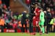 LIVERPOOL, ENGLAND - FEBRUARY 09: Liverpool manager \ head coach Jurgen Klopp and Mohamed Salah of Liverpool during the Premier League match between Liverpool FC and AFC Bournemouth at Anfield on February 9, 2019 in Liverpool, United Kingdom. (Photo by Ja
