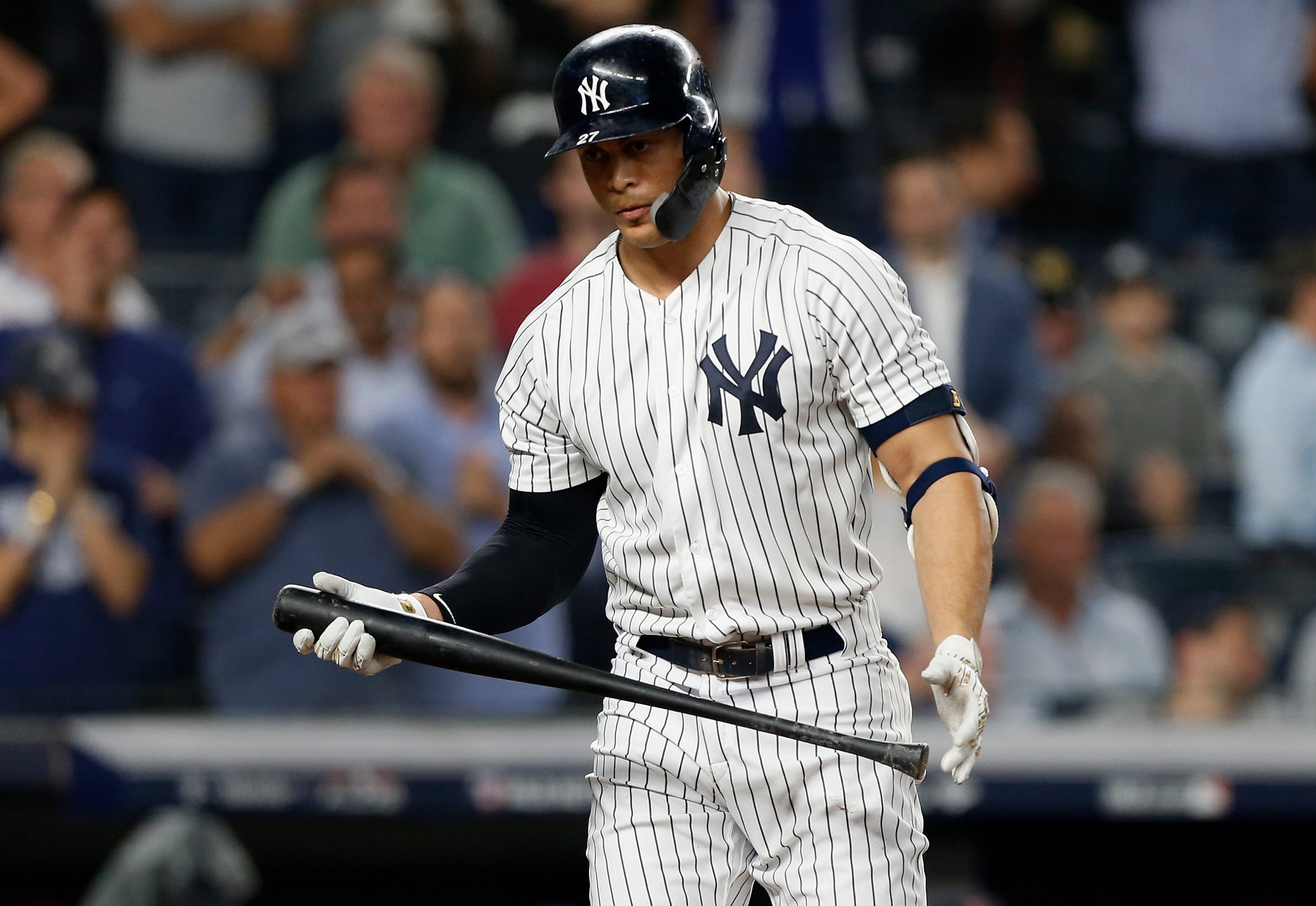 New York Yankees trade for Giancarlo Stanton hurts Bryce Harper