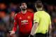 VALENCIA, SPAIN - DECEMBER 12: Marouane Fellaini of Manchester United during the UEFA Champions League match between Valencia v Manchester United at the Estadio de Mestalla on December 12, 2018 in Valencia Spain (Photo by Jeroen Meuwsen/Soccrates/Getty