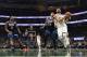 MILWAUKEE, WISCONSIN - FEBRUARY 23: Nikola Mirotic #41 of the Milwaukee Bucks drives around Dario Saric #36 of the Minnesota Timberwolves during a game at Fiserv Forum on February 23, 2019 in Milwaukee, Wisconsin. NOTE TO USER: User expressly acknowledge