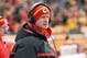 PITTSBURGH, PA - DECEMBER 21: Linebackers coach Gary Gibbs of the Kansas City Chiefs looks on from the sideline during a game against the Pittsburgh Steelers at Heinz Field on December 21, 2014 in Pittsburgh, Pennsylvania. The Steelers defeated the Chie
