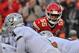 KANSAS CITY, MO - DECEMBER 30: Outside linebacker Dee Ford #55 of the Kansas City Chiefs looks across the line during the first half against the Oakland Raiders at Arrowhead Stadium on December 30, 2018 in Kansas City, Missouri. (Photo by Peter G. Aiken/G