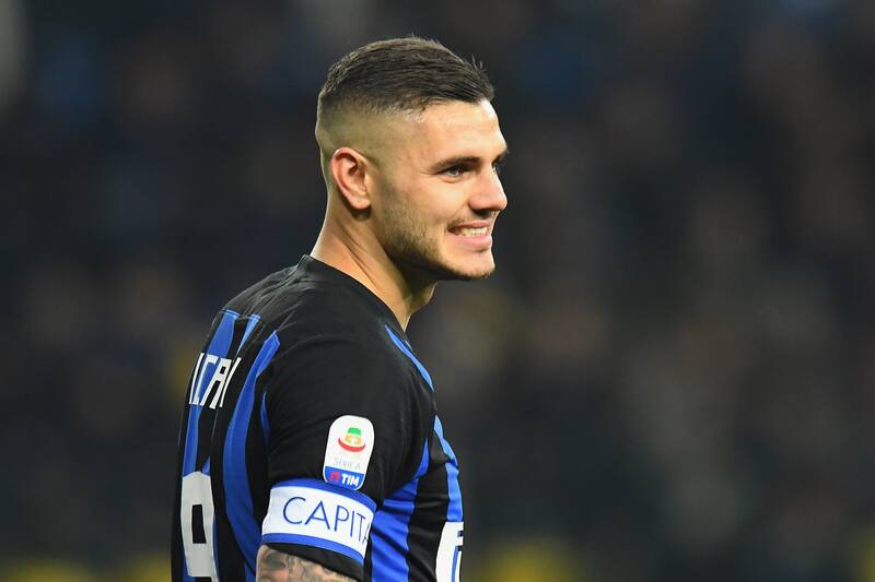 PARMA, ITALY - FEBRUARY 09: Mauro Icardi of FC Internazionale looks on during the Serie A match between Parma Calcio and FC Internazionale at Stadio Ennio Tardini on February 10, 2019 in Parma, Italy. (Photo by Alessandro Sabattini/Getty Images)
