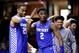 PJ Washington (25) and Ashton Hagans (2)