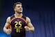 INDIANAPOLIS, IN - MARCH 03: Defensive lineman Nick Bosa of Ohio State looks on during day four of the NFL Combine at Lucas Oil Stadium on March 3, 2019 in Indianapolis, Indiana. (Photo by Joe Robbins/Getty Images)