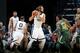 MEMPHIS, TN - MARCH 8: Joakim Noah #55 of the Memphis Grizzlies handles the ball during the game against the Utah Jazz on March 8, 2018 at FedExForum in Memphis, Tennessee. NOTE TO USER: User expressly acknowledges and agrees that, by downloading and or u