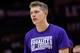 NEW ORLEANS, LOUISIANA - FEBRUARY 23: Moritz Wagner #15 of the Los Angeles Lakers reacts against the New Orleans Pelicans at the Smoothie King Center on February 23, 2019 in New Orleans, Louisiana.NOTE TO USER: User expressly acknowledges and agrees that,