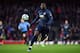 Manchester United's Belgian forward Romelu Lukaku chases the ball during the English Premier League football match between Arsenal and Manchester United at the Emirates Stadium in London on March 10, 2019. (Photo by Ben STANSALL / AFP) / RESTRICTED TO EDI
