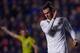 VALENCIA, SPAIN - FEBRUARY 24: Gareth Bale of Real Madrid CF celebrates his side's second goal during the La Liga match between Levante UD and Real Madrid CF at Ciutat de Valencia on February 24, 2019 in Valencia, Spain. (Photo by David Aliaga/MB Media/Ge